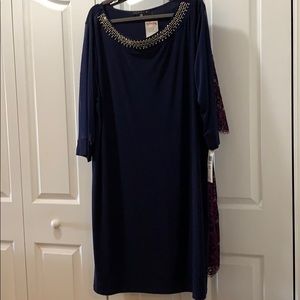 Evening dress.  Knee length.  Brand new w tags